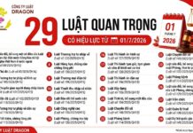 29 Luật quan trọng có hiệu lực ngày 01/07/2026