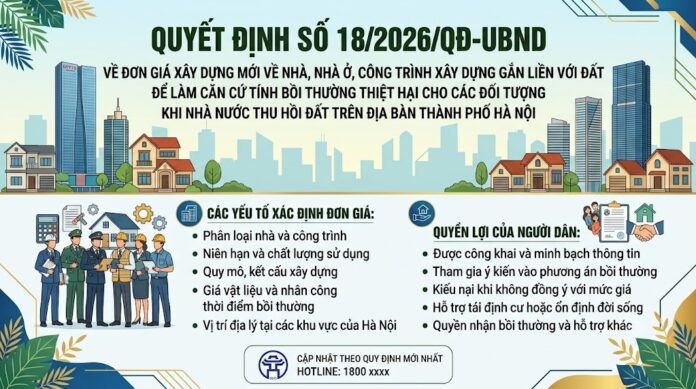 quyet dinh 18 don gia xay dung moi ve nha