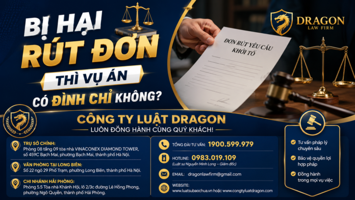 rut don co dinh chi vu an