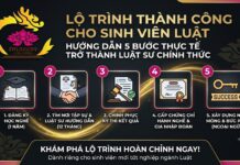 Lộ trình từng bước để trở thành một Luật sư chính thức